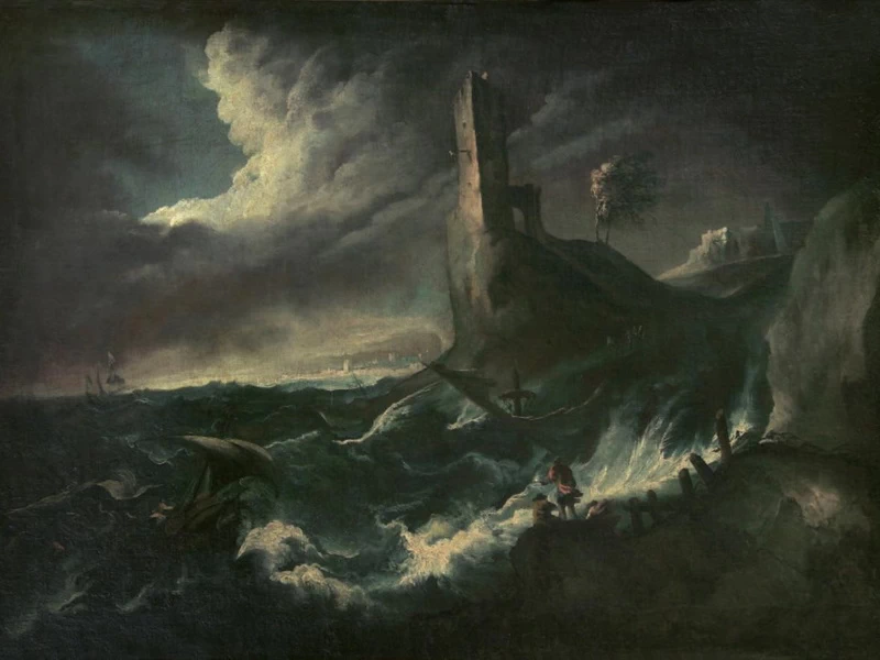 1654-Bartolomeo Pedon - Burrasca di mare